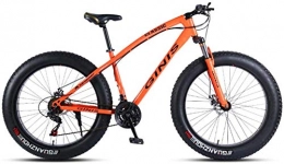 CSS Bike CSS Fat Tire Mountain Bike Off-Road Beach Snow Bike 21 / 24 / 27 / 30 Speed Speed Mountain Bike 4.0 Wide Tire Adult Outdoor Riding 6-6, 21 Speed