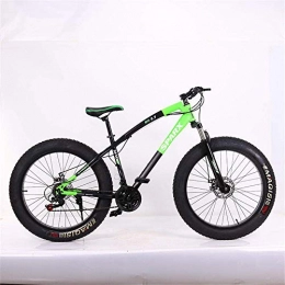 CXY-JOEL Bike CXY-JOEL Snowmobile 4.0 Widens Large Tires, Shifts Fat Tires, Shock-Absorbing Mountain Bikes, Atvs-Orange 26 Inches X 17 Inches, Green 26 Inches X 17 Inches