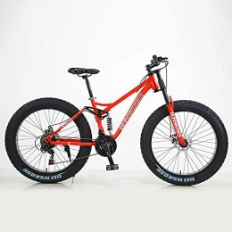 CYFCXK 24 Inch/26 Inch Snowmobile 4.0 Fat Tire Variable Speed Mountain Bike Off-road