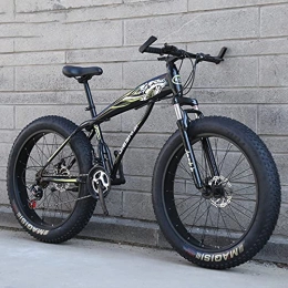 DANYCU Fat Tyre Mountain Bike DANYCU 26 Inch Mountain Bike Bicycle for Mens, 4.0 Fat Tire Bike, Beach Snow All Terrain MTB, Off-Road Variable Speed Bike with Shock Absorber Fork, Maximum Load 200kg, E, 27 speed