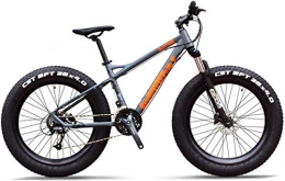 DIMPLEYA Fat Tyre Mountain Bike DIMPLEYA 27-Speed Mountain Bikes, Professional 26 Inch Adult Fat Tire Bike, Aluminum Frame Front Suspension All Terrain Bicycle, D