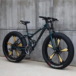 DKZK Fat Tyre Mountain Bike DKZK Mountain Bike Variable Speed Off-Road Beach Snowmobile Adult Super Wide Tires Men And Women Bicycles Are Suitable For All Kinds Of Roads
