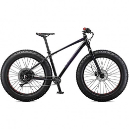 DNNAL Fat Tyre Mountain Bike DNNAL Sport Fat Tire Bike, Large Mountain Bikes 10-Speed, 26-Inch Wheels, Hybrid Road Bike for Mens