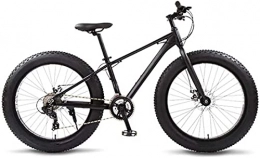 Eortzzpc Mountain Bike, Road Bikes Bicycles Full Aluminium Bicycle 26 Snow Fat Tire 24 Speed Mtb Disc Brakes, for Urban Environment and Commuting To and From Get Off Work