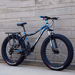 Fat Bike For Beach Ride Travel Sport,21 Speed Mountain Bicycle,Fat Tire Racing Mtb For Adult,Front Fork Suspension Disc Brake L 26