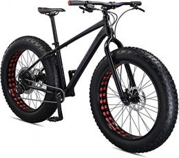 HFM Mountain Bike, Mountain Bicycle, Sport Fat Tire Bike, 10-Speed, 26-inch Wheels, Mens Large, Black