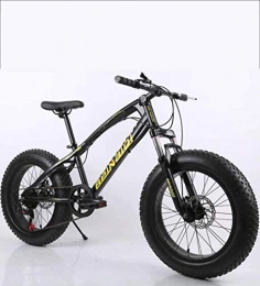 HongLianRiven Fat Tyre Mountain Bike HongLianRiven BMX Fat Tire Mens Mountain Bike, Double Disc Brake / High-Carbon Steel Frame Cruiser Bikes, Beach Snowmobile Bicycle, 26 Inch Wheels 5-25 (Color : E, Size : 24 speed)