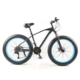 JCX Fat Tyre Mountain Bike JCX Bicycle Mountain Bike 30-speed Aluminum Alloy Frame 26 Inch Fat Bike Snowmobile Front And Rear Mechanical Disc Brake Unisex Full Car Shockproof Price