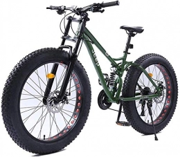 LAMTON Fat Tyre Mountain Bike LAMTON 26 Inch Women Mountain Bikes Dual Disc Brake Fat Tire Mountain Trail Bike Hardtail Mountain Bike Adjustable Seat Bicycle City Commuter Bicycle Perfect for Road Or Dirt Trail Touring