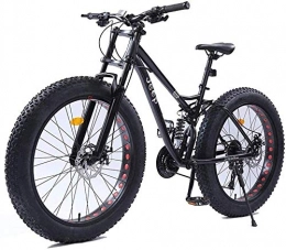 LAMTON Fat Tyre Mountain Bike LAMTON 26 Inch Women Mountain Bikes Dual Disc Brake Fat Tire Mountain Trail Bike Hardtail Mountain Bike Adjustable Seat Bicycle for Sports Outdoor Cycling Travel Work Out and Commuting