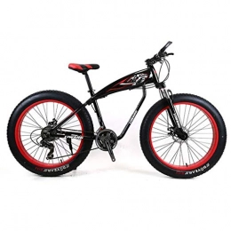 LC2019 Fat Tyre Mountain Bike LC2019 27 Speeds Mens Mountain Bike, 26 Inch Snow Bike Fat Tire Road Bicycle Pedals With Disc Brakes And Suspension Fork