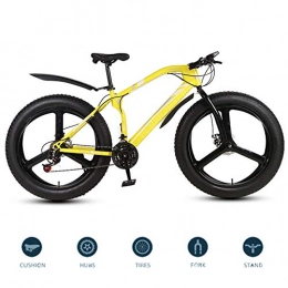 LDLL Fat Tyre Mountain Bike LDLL Mountain Bike 26 Inch Fat Tire, Hard Tail Variable Speed Bike, Dedicated Variable Speed Kit, For Height 165-185cm