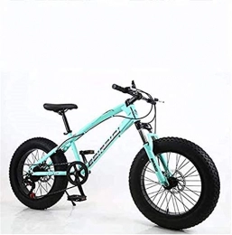 Leifeng Tower Bike Lightweight， Fat Tire Mens Mountain Bike, Double Disc Brake / High-Carbon Steel Frame Cruiser Bikes, Beach Snowmobile Bicycle, 24 inch Wheels Inventory clearance ( Color : G , Size : 21 speed )