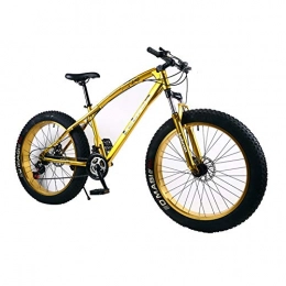 LYRWISHJD Fat Tyre Mountain Bike LYRWISHJD Hard Tail Mountain Bikes High-Carbon Steel Frame MTB Country Gearshift Bicycle Exercise Bikes Unisex Adult Student Outdoors(for 158cm-182cm) (Size : 26 inch, 速度 Speed : 30 Speed)