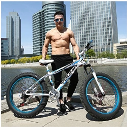 LYTLD Fat Tyre Mountain Bike LYTLD Mountain Bicycle, Hardtail Mountain Bikes, Double Disc Brakes, High Carbon Steel Mountain Bike, 20 Inch Fat Tire Hardtail