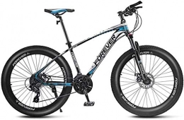 MG Bike MG 24" Adult Mountain Bikes, Frame Fat Tire Dual-Suspension Mountain Bicycle, Aluminum Alloy Frame, All Terrain Mountain Bike, 24 / 27 / 30 / 33 Speed 6-6, A, 30 speed