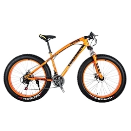 Mountain Bike male and female students bicycle variable speed off-road adult super wide tire (24/26 inch 21 speed)