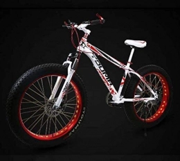 QZ Bike QZ 26 Inch Bicycle Mountain Bike for Adults Men Women Fat Tire Mens MBT Bike, with Aluminum Alloy Wheels And Double Disc Brake, Size:21 speed, Colour:B (Color : D, Size : 27 speed)