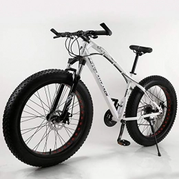 RUIXFEC Adult Mountain Bike, Road Bicycle, City Bike, 26" Unisex Wheel, w 21 Speeds | All-Terrain Bicycle with Off-Road Beach Snow Mountain Bike 4.0 Large Tires Wide Tires, Multiple Colours