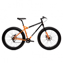 State Bicycle Fat Tyre Mountain Bike State Bicycle Co Offroad Division, Megalith Fat Bike, Midnight Blue / Orange