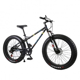 U/A Fat Tyre Mountain Bike U / A Fixed Gear Bike Mountain Bike Fat Tire Mountain Bike 24 / 26 Inch Atv Snowmobile-_Black_21_Speed