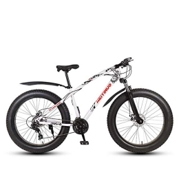 Unknow Fat Tyre Mountain Bike unknow YYHEN 26 Inch Double Disc Brake Wide Tire Off-Road Variable Speed Bicycle Adult Mountain Bike Fat Bikes, Adult Mates Hanging Out Together