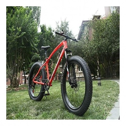 Without logo Fat Tyre Mountain Bike without logo AFTWLKJ Road Bike Mountain Bike Fixed Gear Bike Snowmobile 4.0 Expanded Large Variable Speed Tire Fat Tire Auto Shock Absorption Mountain (Colore : A7, Numero di velocità : 27 Speed)