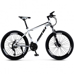 YGTMV Bike YGTMV Mountain Bike Disc Brake Shock Absorption 21 / 24 / 27 / 30 Speeds Disc Brakes Fat Bike 24-26 Inch 40 Knife Adult Outdoor Student Mountain Snow Bicycle, 26 inch, 21 speed