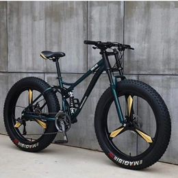 ZBL Fat Tyre Mountain Bike ZBL Beach Snowmobile Fat Bike Variable Speed Bicycle One-piece Wheels Suspension MTB Mountain Bicycle