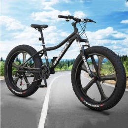 zbzmm Mountain Bike 4 0 super wide tire off-road bicycle male and female bicycle for students beach bike for adults five wheel knives (G)