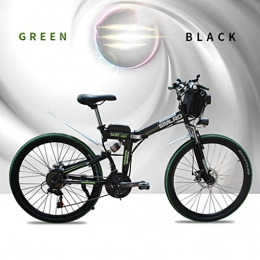 21 Speed Mountain Bike Electric Bicycle 48V 350W 10Ah Electric Vehicle 48 Volt 350 Watt Motor,Black,26inch