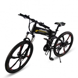 26" 36V 250W Folding Electric Bicycle 21 Speed Mountain Bike Lithium Battery Aluminum Alloy Frame Disc Brake