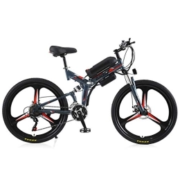 AKEZ Bike AKEZ Folding Electric Bikes for Adults, 26" Electric Mountain Bikes Bicycle, E-Bikes for Men All Terrain with 36V Removable Lithium Battery for Commuting Outdoor Sport Cycling Travel