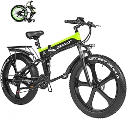 CASTOR Bike CASTOR Electric Bike Electric Bike 26 Inches Folding Fat Tire Snow Bike 12.8Ah LiBattery Beach Cruiser Mountain Ebike