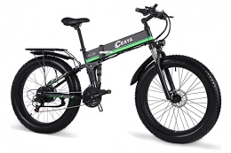 Ceaya Bike Ceaya Electric Bikes, Aluminum Alloy Ebikes All Terrain, 26" 48V 12.8Ah Removable Lithium-Ion Battery Electric Mountain bike for Mens