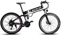 CNRRT Folding Electric Mountain Bike CNRRT Folding electric bike electric bicycles for adults 26 inches, with the rear seat 48V 500W power lithium-ion batteries and the motor 21 speed (Color : -, Size : -)