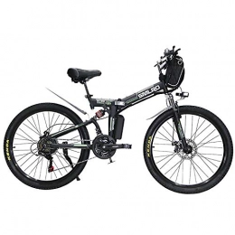COCKE Bike COCKE 26'' Electric Mountain Bike with Collapsible, High Capacity Lithium Ion Battery (36V 250W), E-Bike 21 Speed Gear And Three Working Modes.