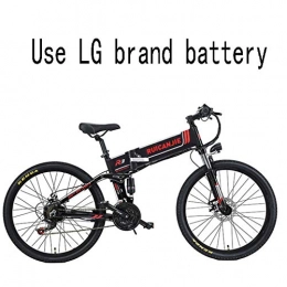 cuzona Bike cuzona 48V standard electric bicycle folding R3 lithium assisted mountain bike national cross-country variable speed 26-inch walking-LG_48V_12.8A_250W