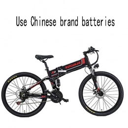 cuzona Bike cuzona mountain assisted folding lithium standard electric R3 bicycle bike 48V national cross-country variable speed 26-inch walking-CN_48V_10A_800W