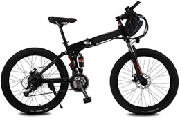 Dirty hamper Bike Dirty hamper Mountain Bike 250W 26'' Electric Bicycle With Removable 36V 12 AH Lithium-Ion Battery (Color : Black)