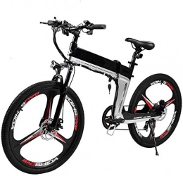 HCMNME Bike Electric Bike Electric Mountain Bike 26'' Electric Mountain Bike Removable Large Capacity Lithium-ion Battery 48v 250w Electric Bike 21 Speed Gear Three Working Modes Max 120 Kg Lithium Battery Beach
