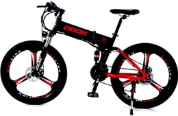 Erik Xian Bike Electric Bike Electric Mountain Bike 26-In Folding Electric Bike for Adult with 250W36V8A Lithium Battery 27-Speed Aluminum alloy with LCD Display Cross-Country E-Bike Load 150 Kg for the jungle trail
