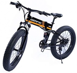 Erik Xian Folding Electric Mountain Bike Electric Bike Electric Mountain Bike Adult Electric Bicycle 26-inch Mountain Bike 36V 350W 10Ah Removable Lithium-ion Battery Dual Disc Brakes, Suitable for Riding Exercise Bikes for the jungle trails