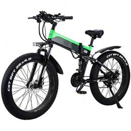 Fangfang Bike Electric Powerful Bicycle Electric Mountain Bike 26" Folding Electric Bike 48V 500W 12.8AH Hidden Battery Design with LCD Display Suitable 21 Speed Gear and Three Working Modes Electric Mountain Bike
