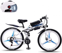 Fangfang Bike Fangfang Electric Bikes, 26" Electric Bicycle, 350W Foldable Bicycle, 8AH / 10AH / 13AH Mountain Electric Bicycle, 48V Ion Battery, High Carbon Steel Frame, 27 Speed, E-Bike (Size : 13AH)