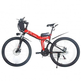 GONGFF Bike GONGFF Electric Mountain Bike, 26-Inch Electric Bicycle, 36v Removable Lithium Battery -250w Brushless Motor-High Carbon Steel Folding Frame-Disc Brake