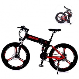 GYL Folding Electric Mountain Bike GYL E-Bike, Scooter, Battery Car, Adult, Urban Commuting, with Removable 8Ah Battery, 5-Speed Adult Mode, Suitable for Outdoor All-Terrain 26 Inches