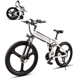 GYL Bike GYL Electric Bicycle, Scooter, Battery Car, Adult City 350W with 48V 10Ah Lithium Battery, Bright Led Headlights, Horn, 21-Speed Gear, Suitable for Commuting, Outdoor 26 Inches