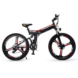 Heatile Folding Electric Mountain Bike Heatile Electric Bicycle Convenient and foldable 24-speed transmission 240w high speed toothed brushless motor for work fitness cycling outing