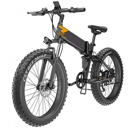 HHHKKK Folding Electric Mountain Bike HHHKKK Electric Bicycles for Adults, 400W Aluminum Alloy Ebike Bicycle Removable 48V / 10Ah Lithium-Ion Battery Mountain Bike / Commute Ebike, Men and Women General